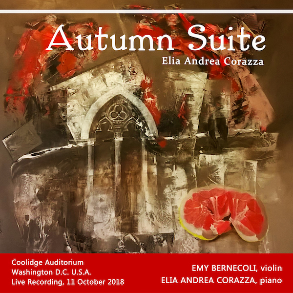 Autumn Suite cd cover. Painting "Diari di Viaggio" by Nive Anostini, oil on canvas.